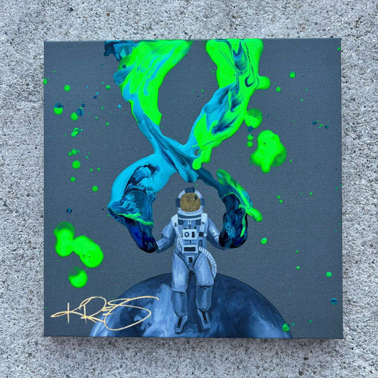 Kre8tion Iteration: Into the Nebula Mixed Media