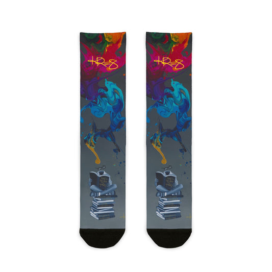 Believe in Yourself Kre8 Sublimation Crew Socks