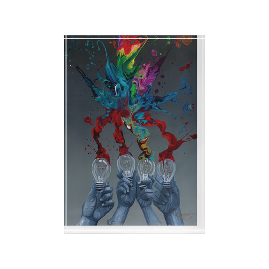 Bright Idea Kre8 Kube Acrylic Art Blocks