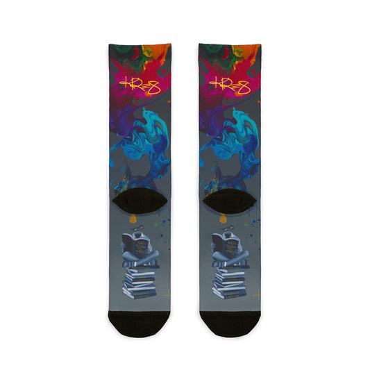Believe in Yourself Kre8 Sublimation Crew Socks