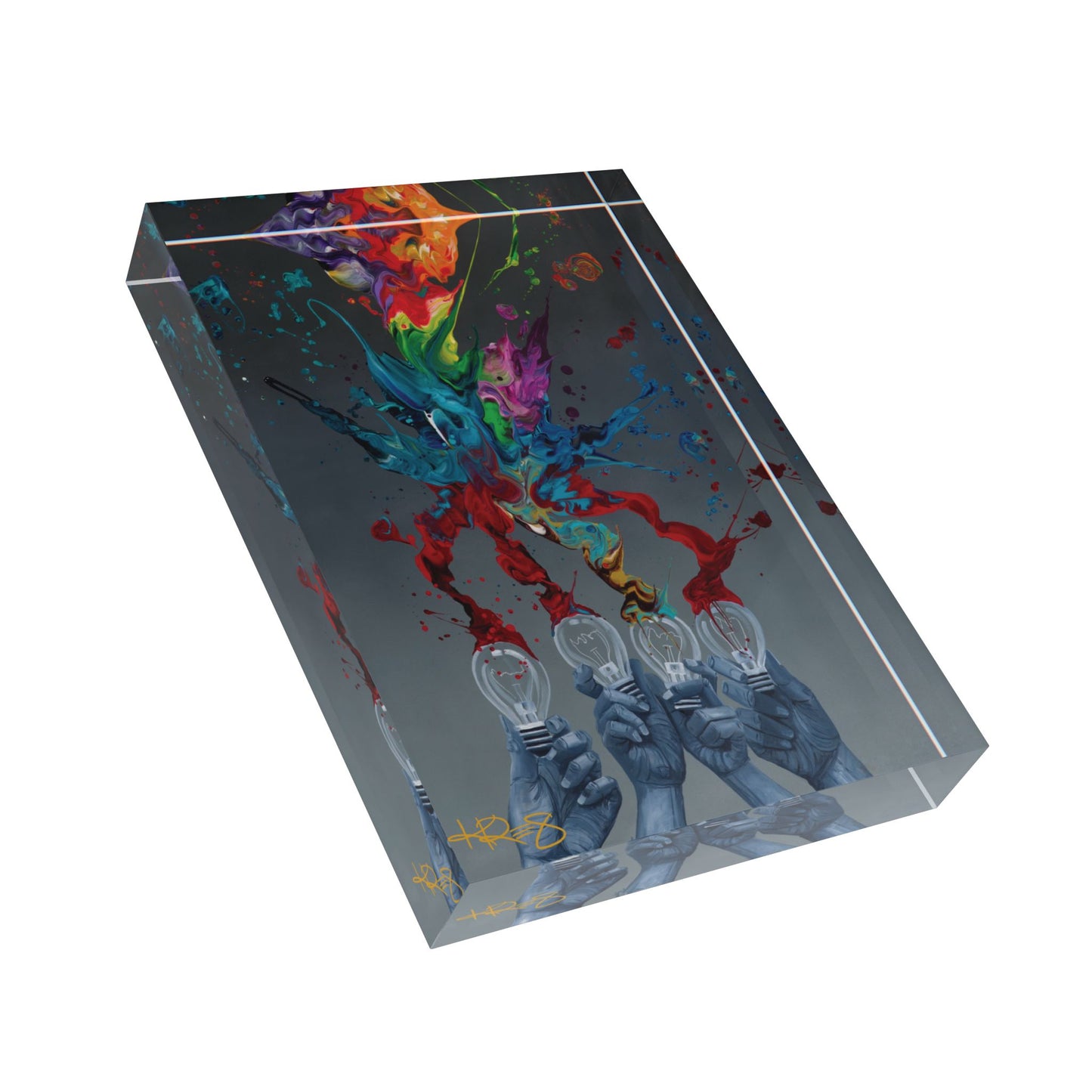 Bright Idea Kre8 Kube Acrylic Art Blocks