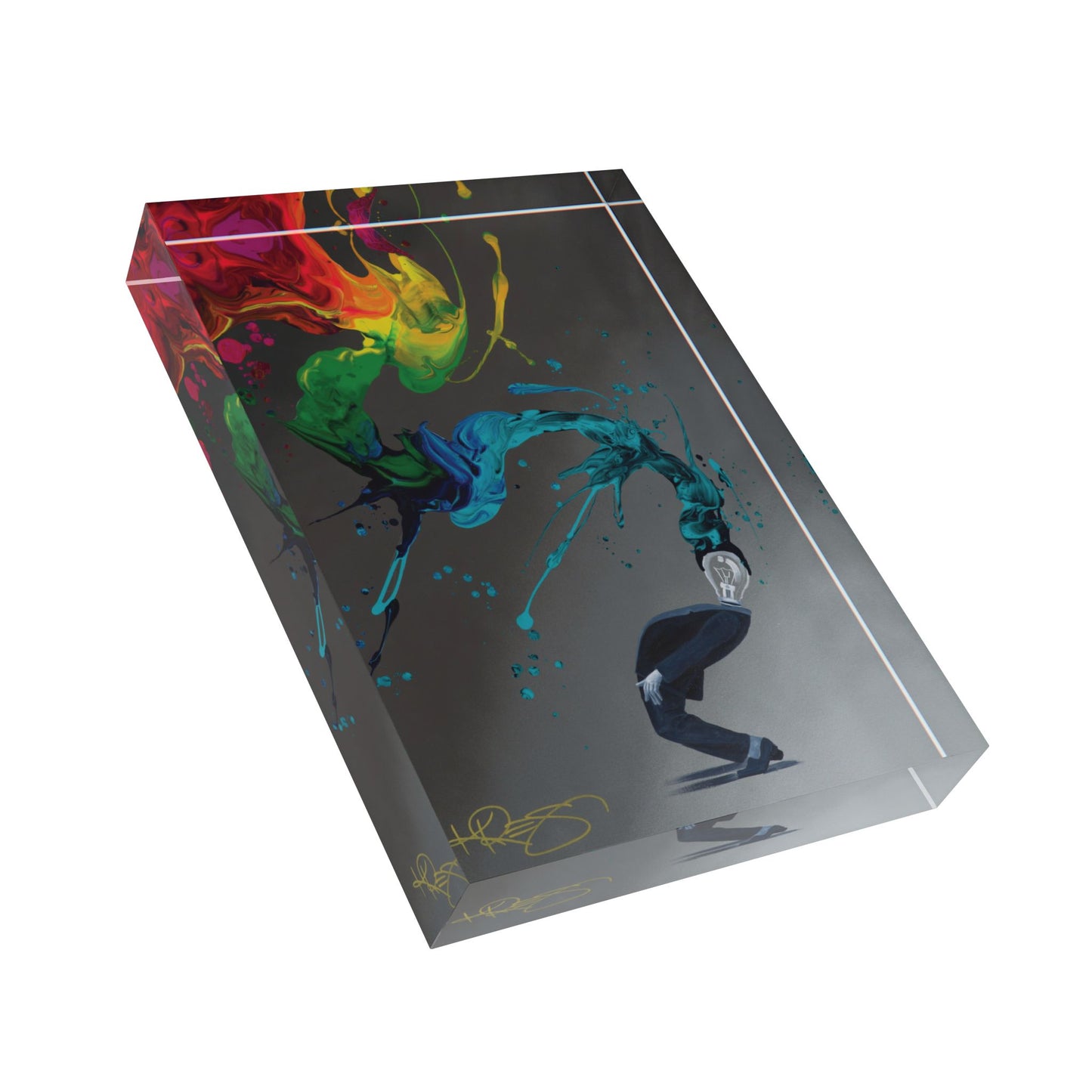 Mind of a Madman Kre8 Kube Acrylic Art Blocks