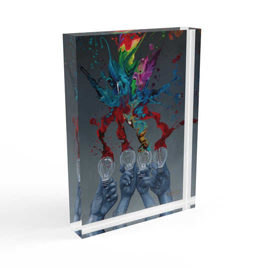 Bright Idea Kre8 Kube Acrylic Art Blocks