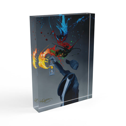 Illuminate the Dark Kre8 Kube Acrylic Art Blocks