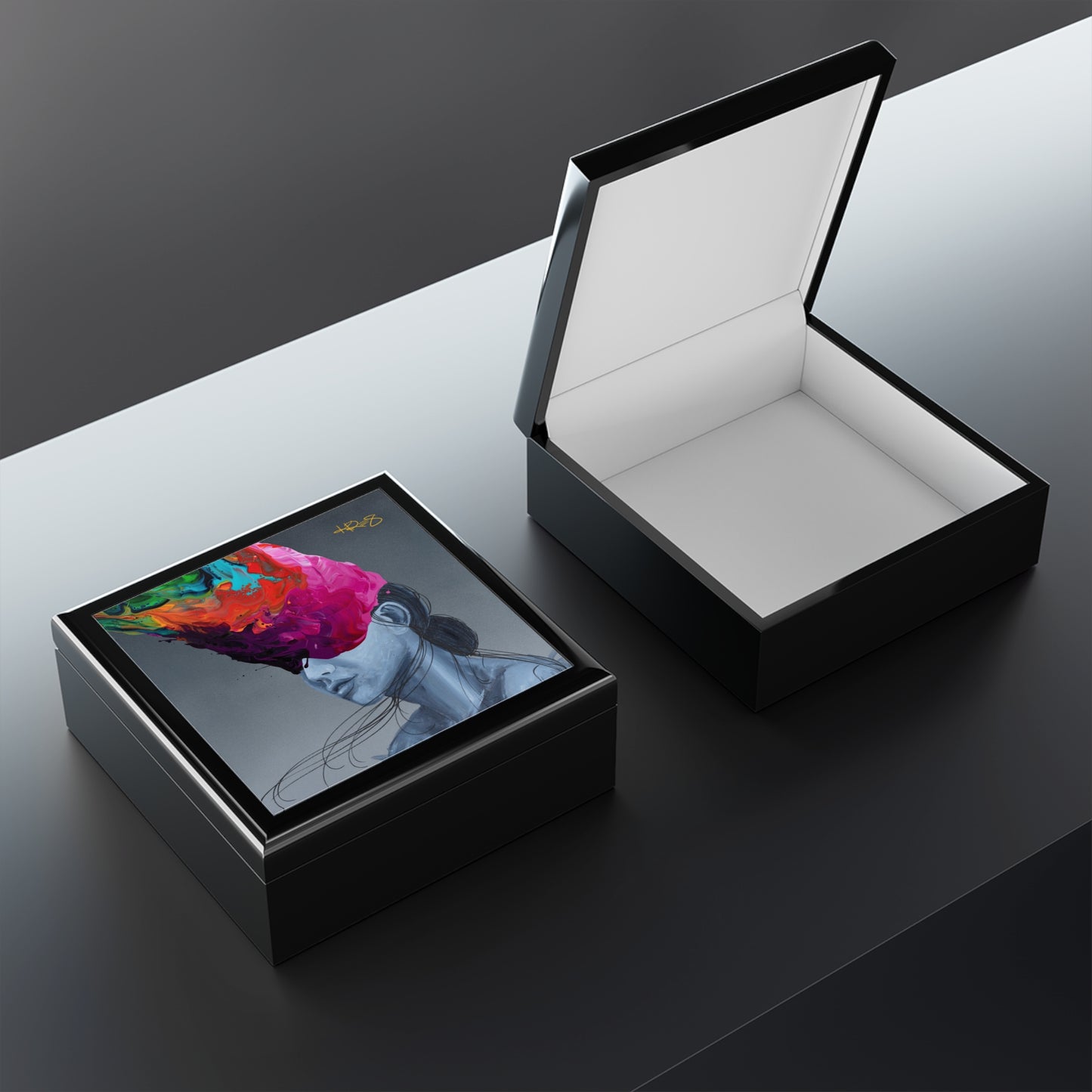Visual Poet Kre8 Jewelry Box / Valuables Chest