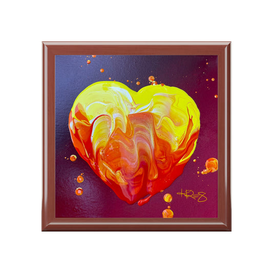 Heart of Fire Kre8 Jewelry Box / Valuables Chest
