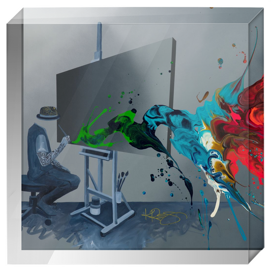 Becoming Timeless Kre8 Kube Acrylic Art Blocks