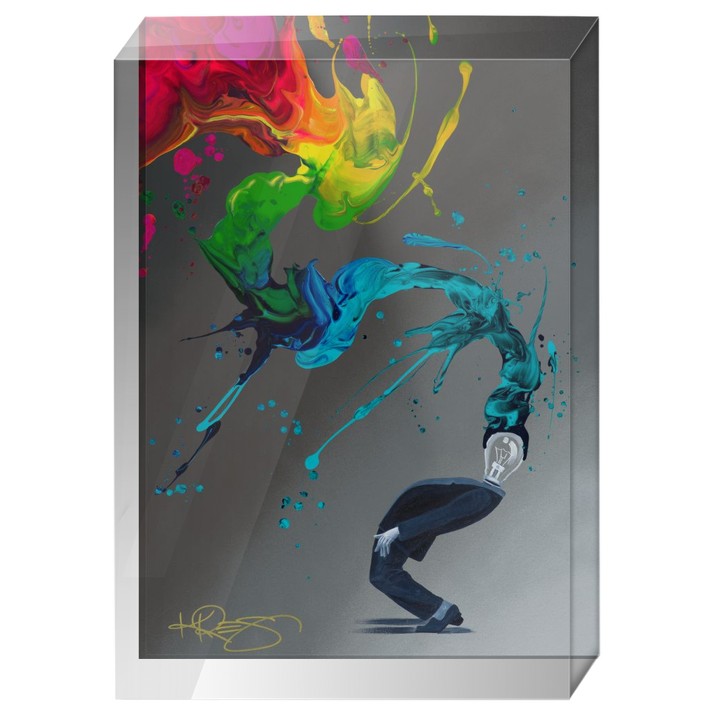 Mind of a Madman Kre8 Kube Acrylic Art Blocks