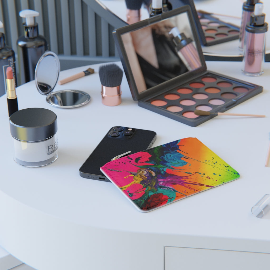 Eye Candy Small Kre8 Saffiano Clutch Bag