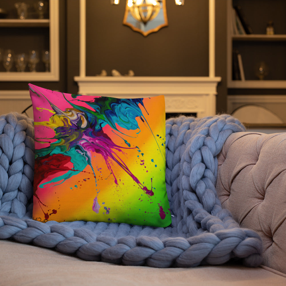 Eye Candy Kre8 Premium Throw Pillow