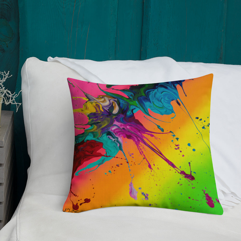 Eye Candy Kre8 Premium Throw Pillow