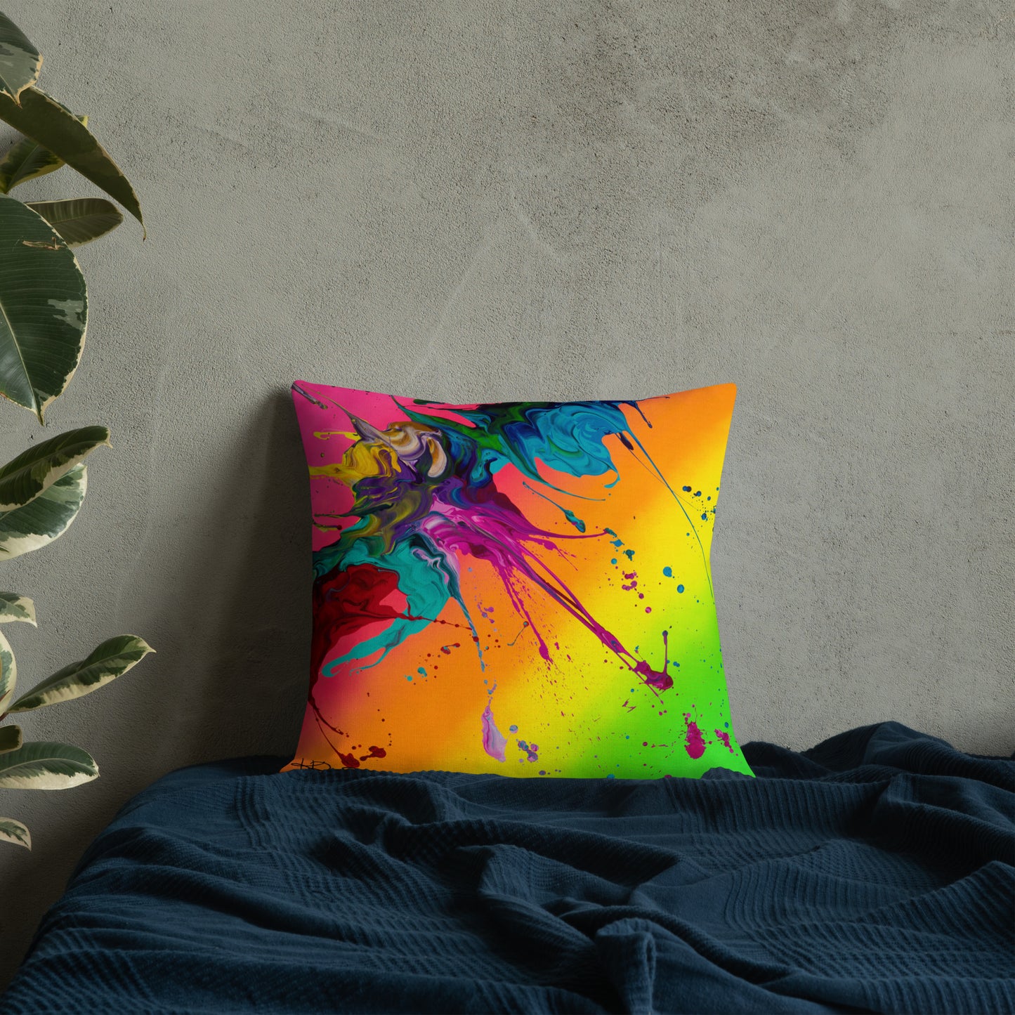 Eye Candy Kre8 Premium Throw Pillow