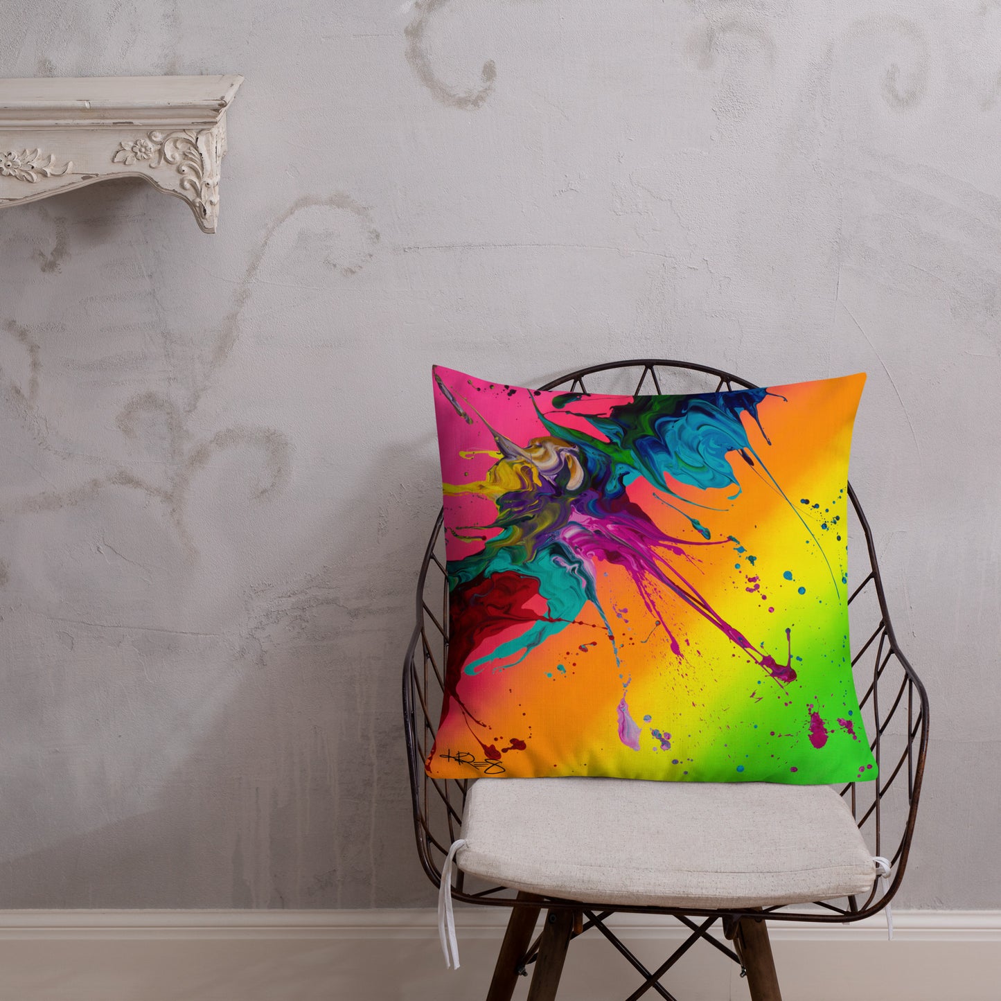 Eye Candy Kre8 Premium Throw Pillow