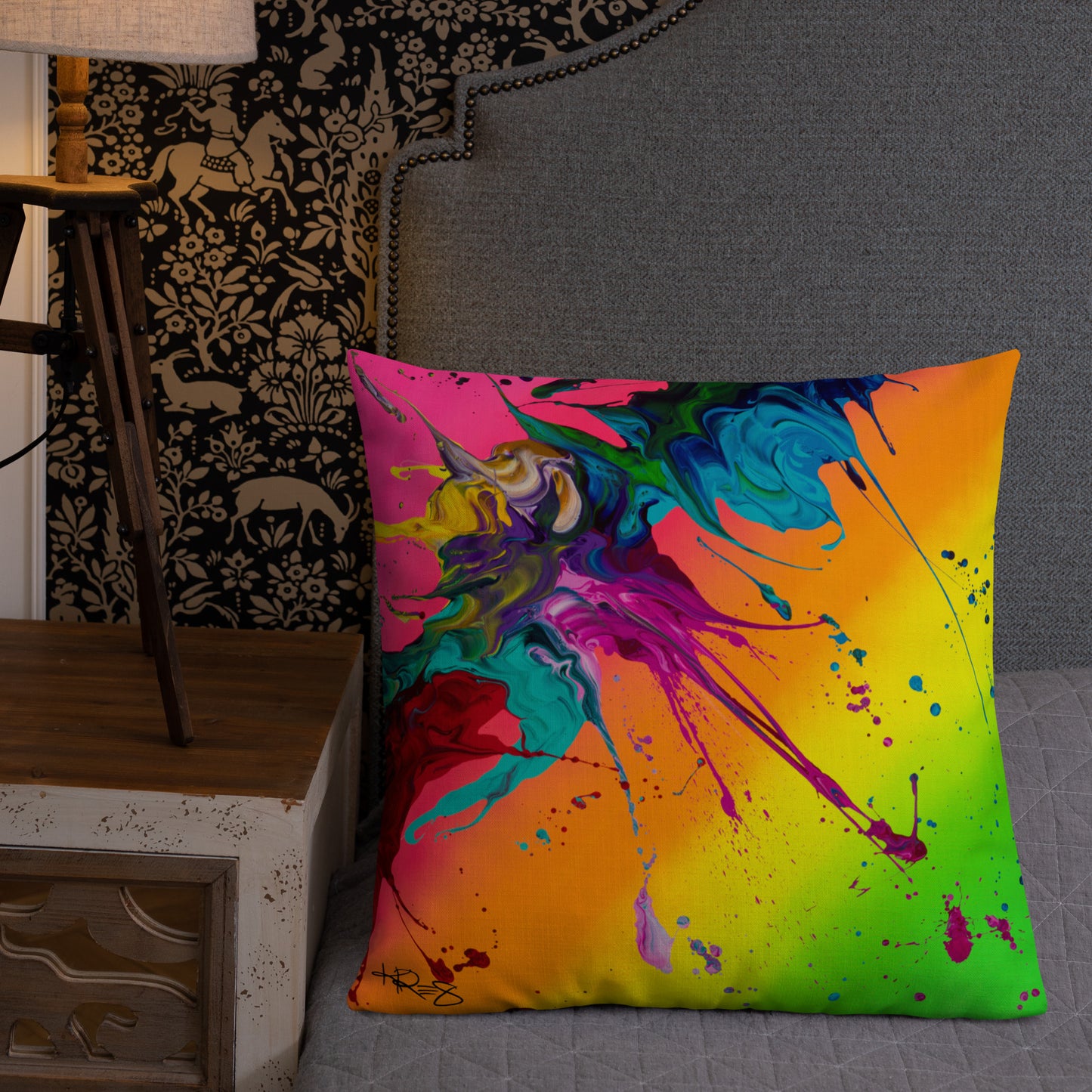 Eye Candy Kre8 Premium Throw Pillow