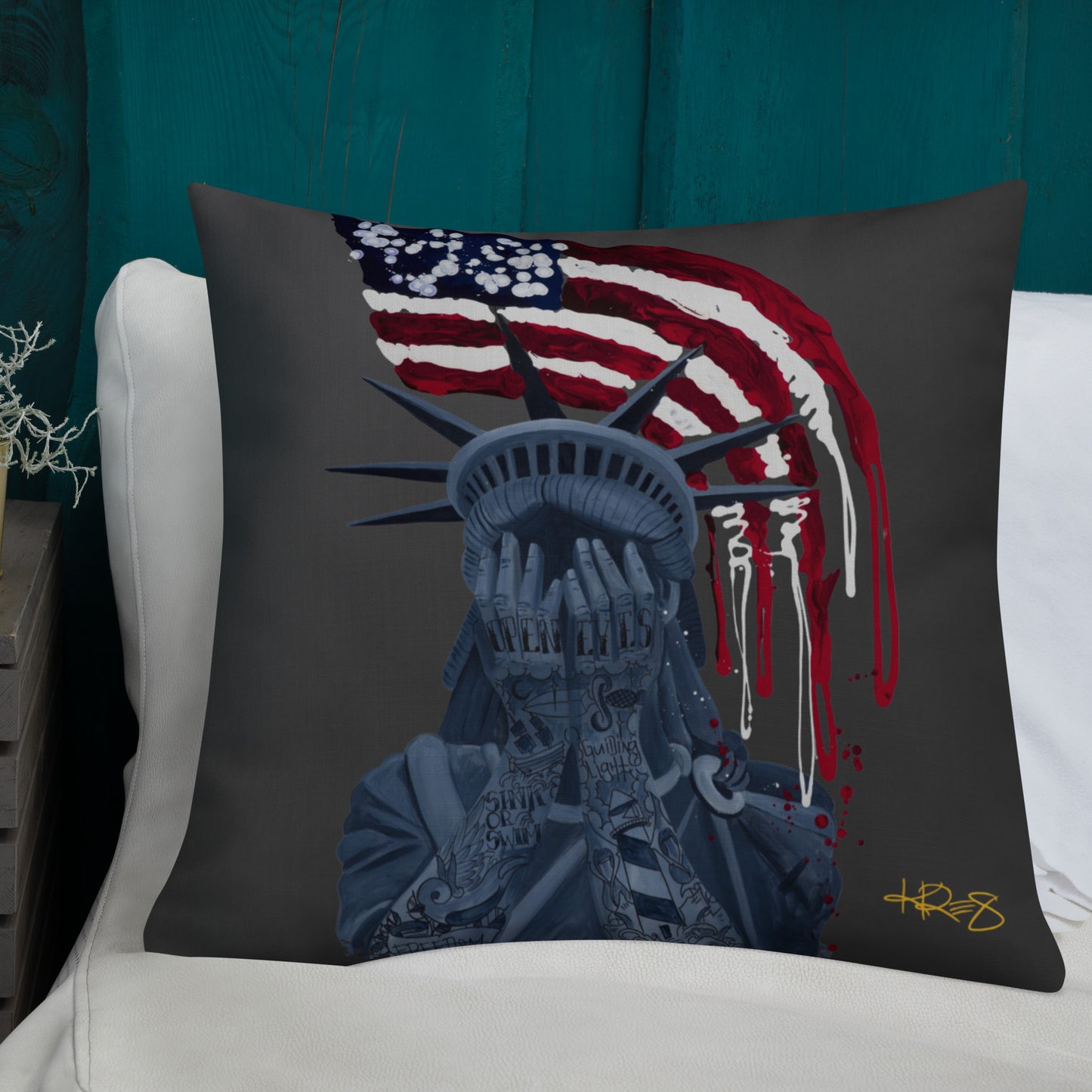 Redemption Kre8 Premium Throw Pillow