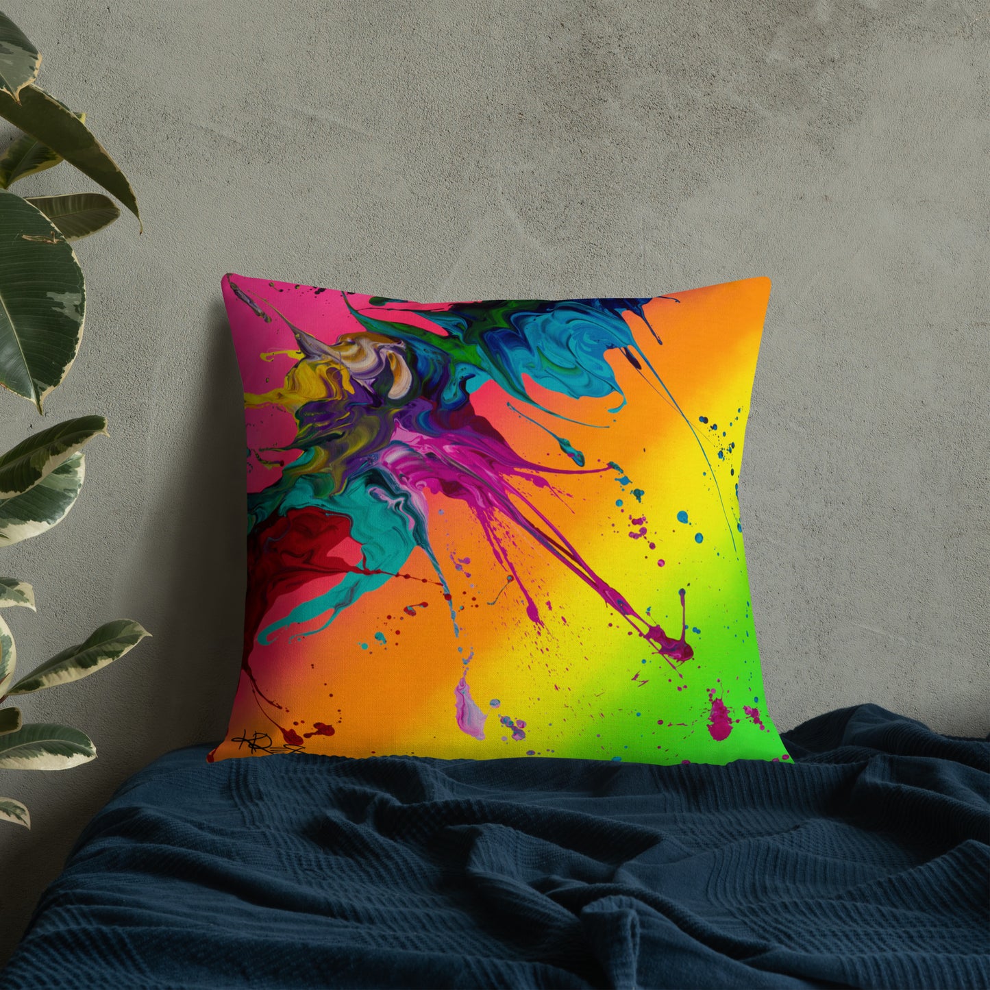 Eye Candy Kre8 Premium Throw Pillow