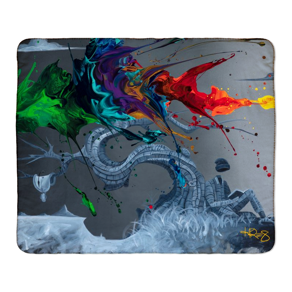 Becoming One Kre8 Fleece Sherpa Blankets