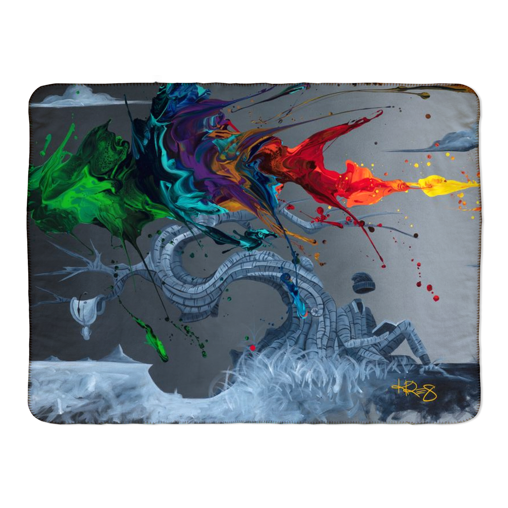 Becoming One Kre8 Fleece Sherpa Blankets