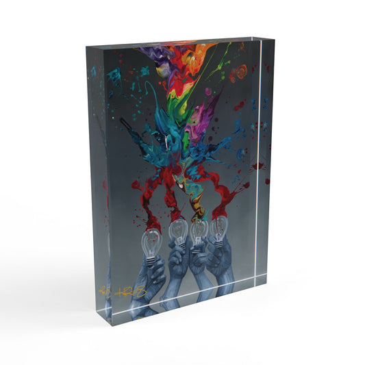 Bright Idea Kre8 Kube Acrylic Art Blocks