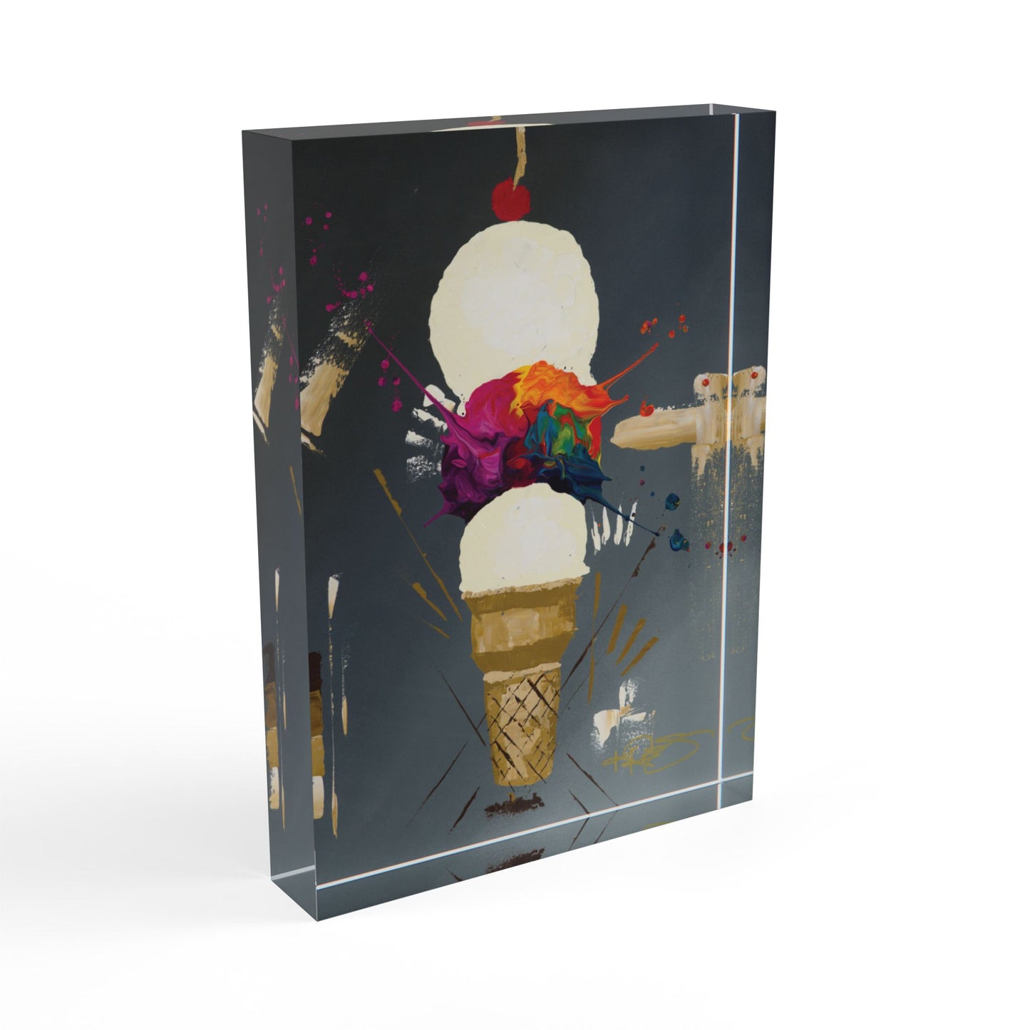 Flavored by Kre8tion Kre8 Kube Acrylic Art Blocks
