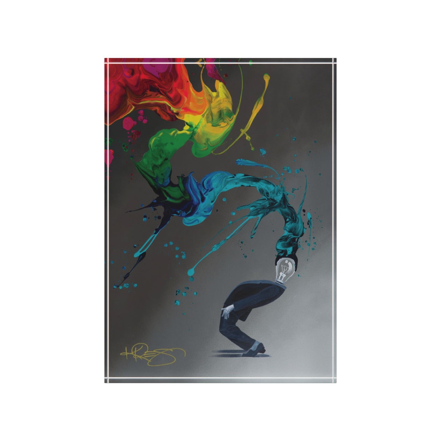 Mind of a Madman Kre8 Kube Acrylic Art Blocks