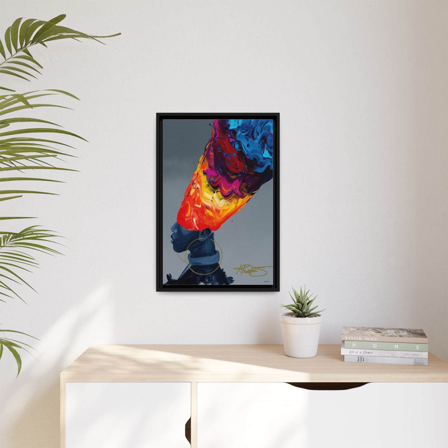 Limited Edition (of 250) Kre8 Framed Gallery Wrapped Canvas