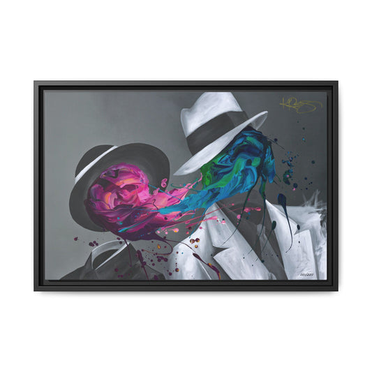 The Epic Battle Limited Edition (of 250) Kre8 Framed Gallery Wrapped Canvas
