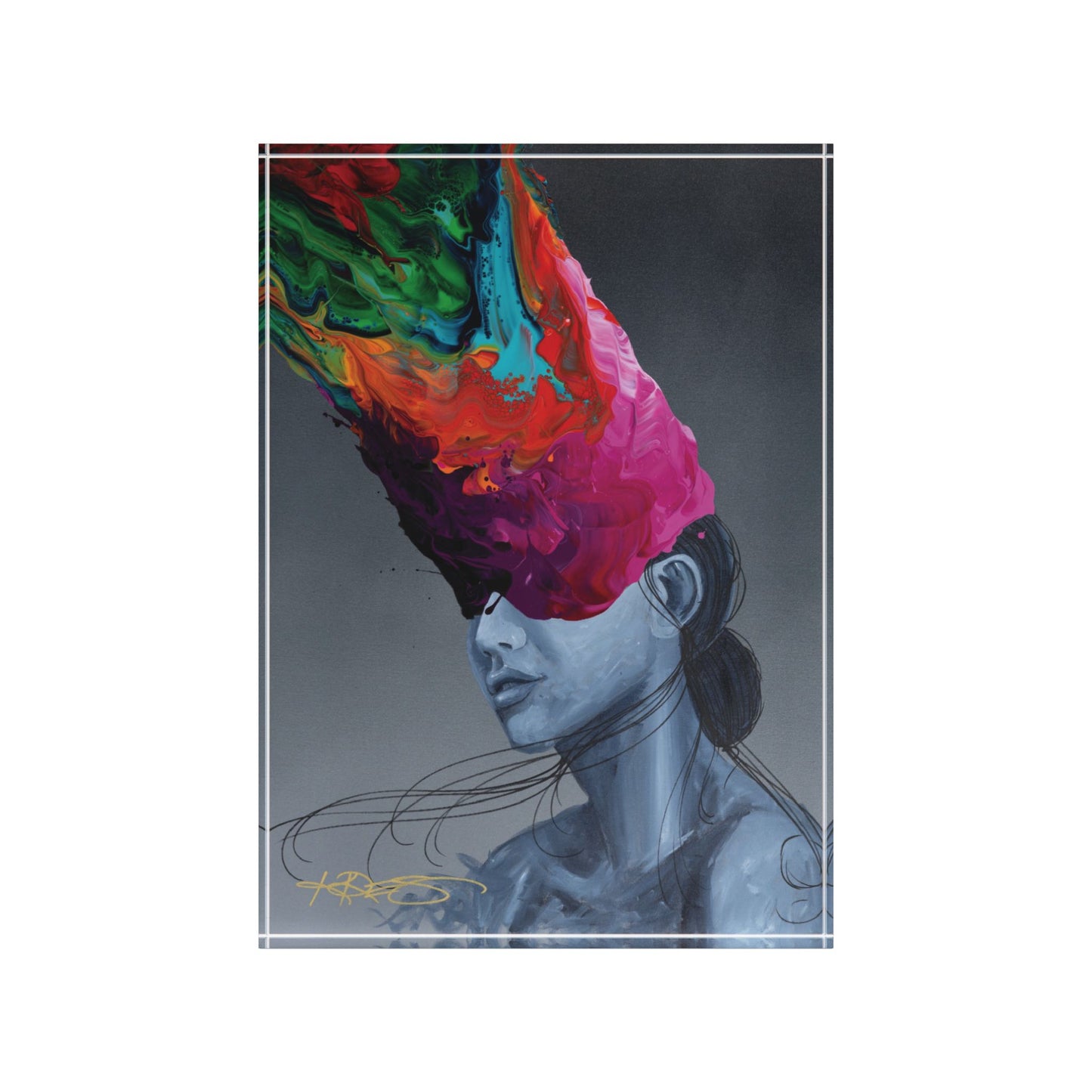 Visual Poet Kre8 Kube Acrylic Art Blocks