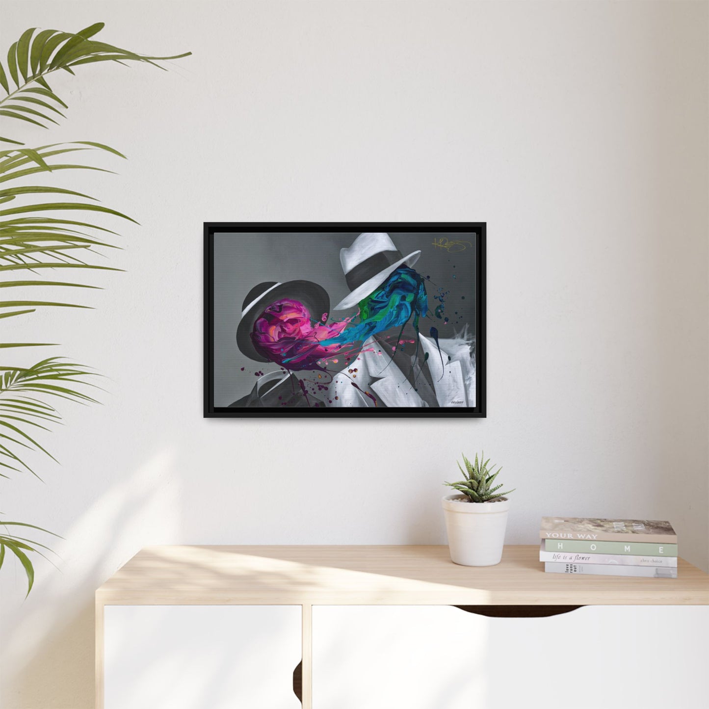 The Epic Battle Limited Edition (of 250) Kre8 Framed Gallery Wrapped Canvas