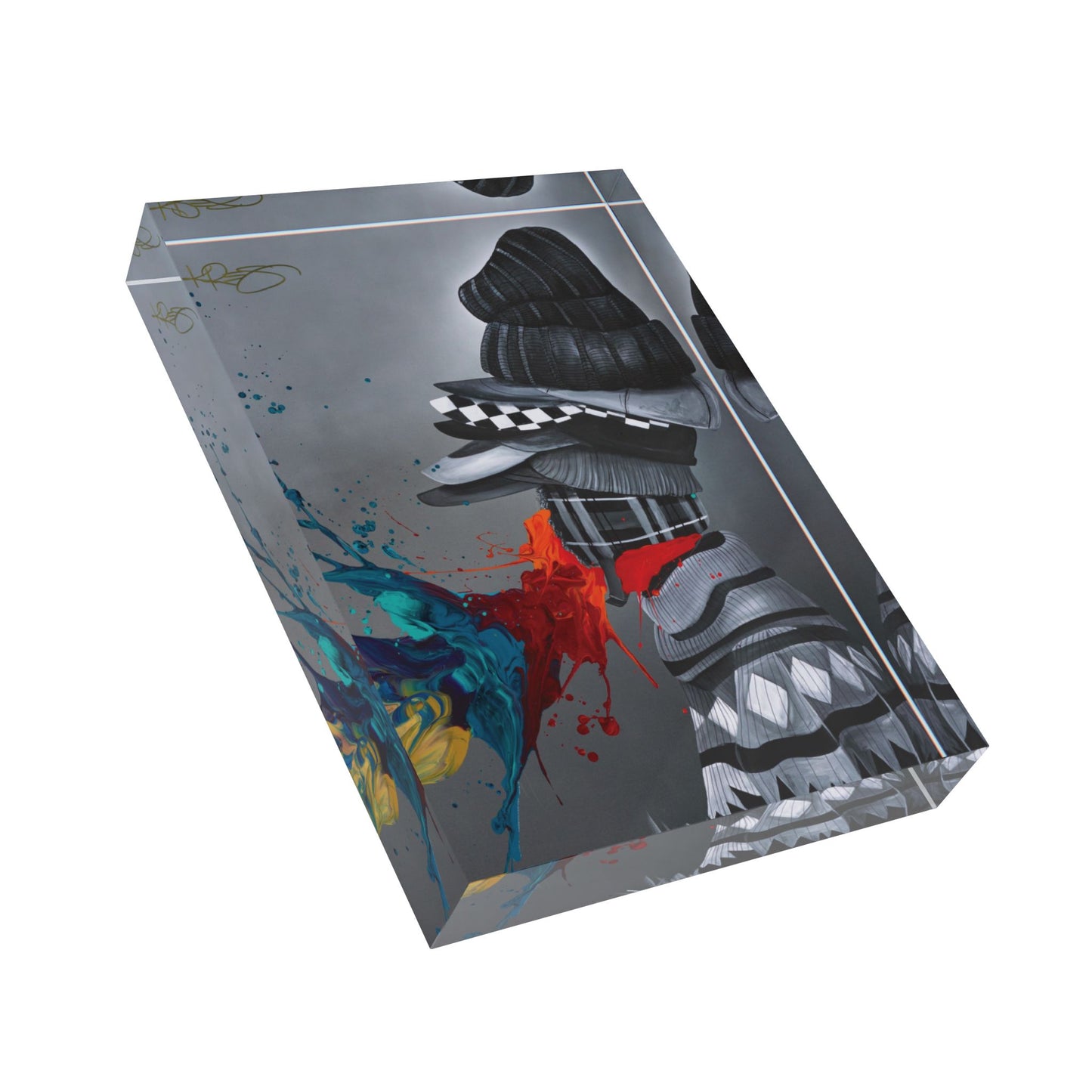 Many Hats Kre8 Kube Acrylic Art Blocks