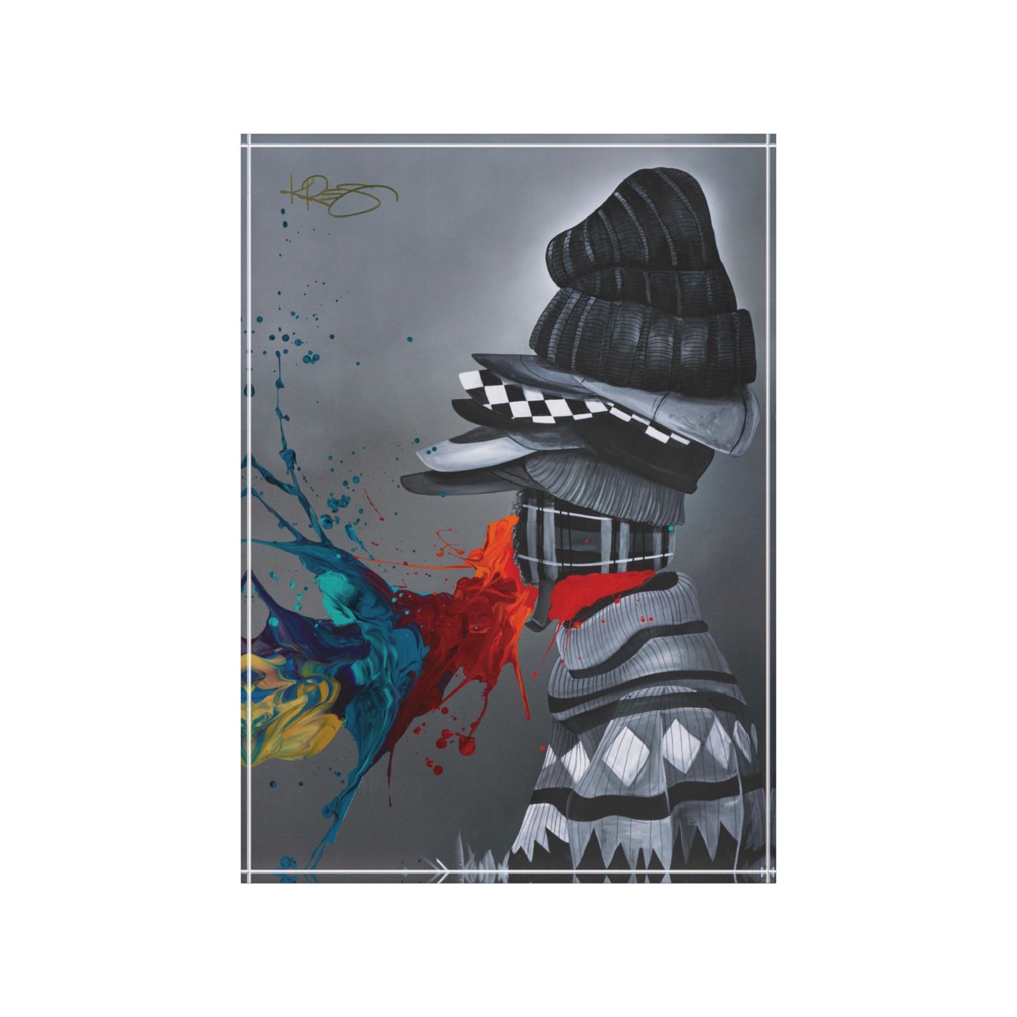 Many Hats Kre8 Kube Acrylic Art Blocks