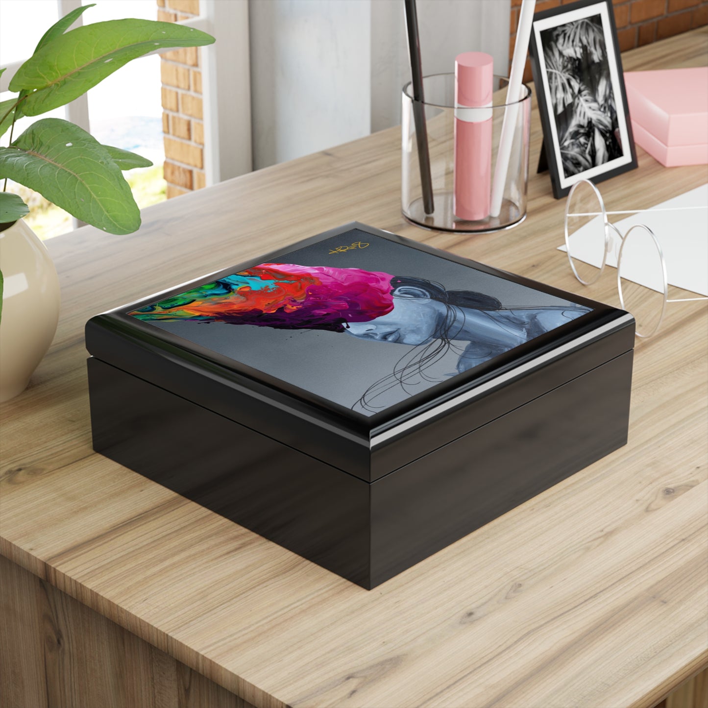 Visual Poet Kre8 Jewelry Box / Valuables Chest