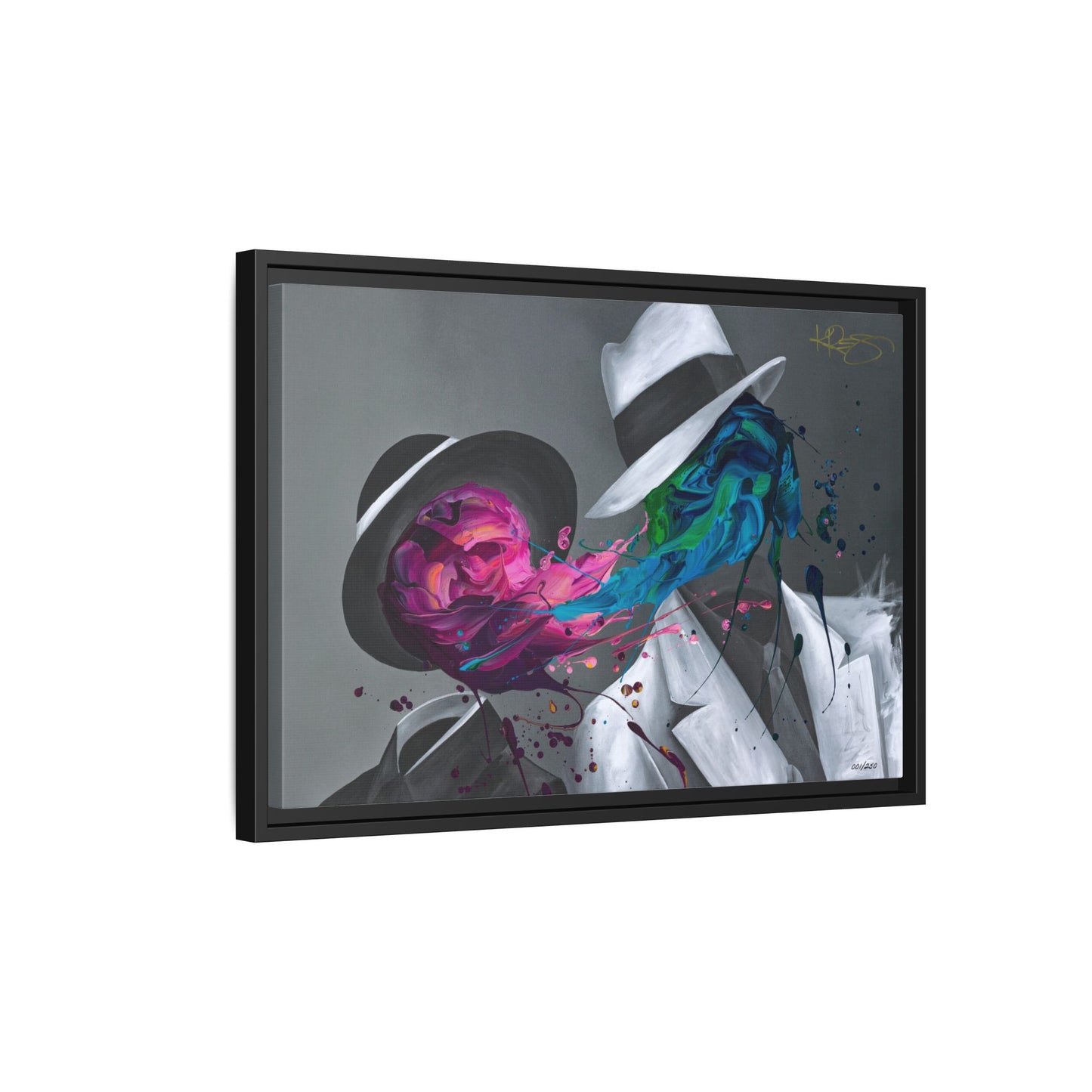 The Epic Battle Limited Edition (of 250) Kre8 Framed Gallery Wrapped Canvas