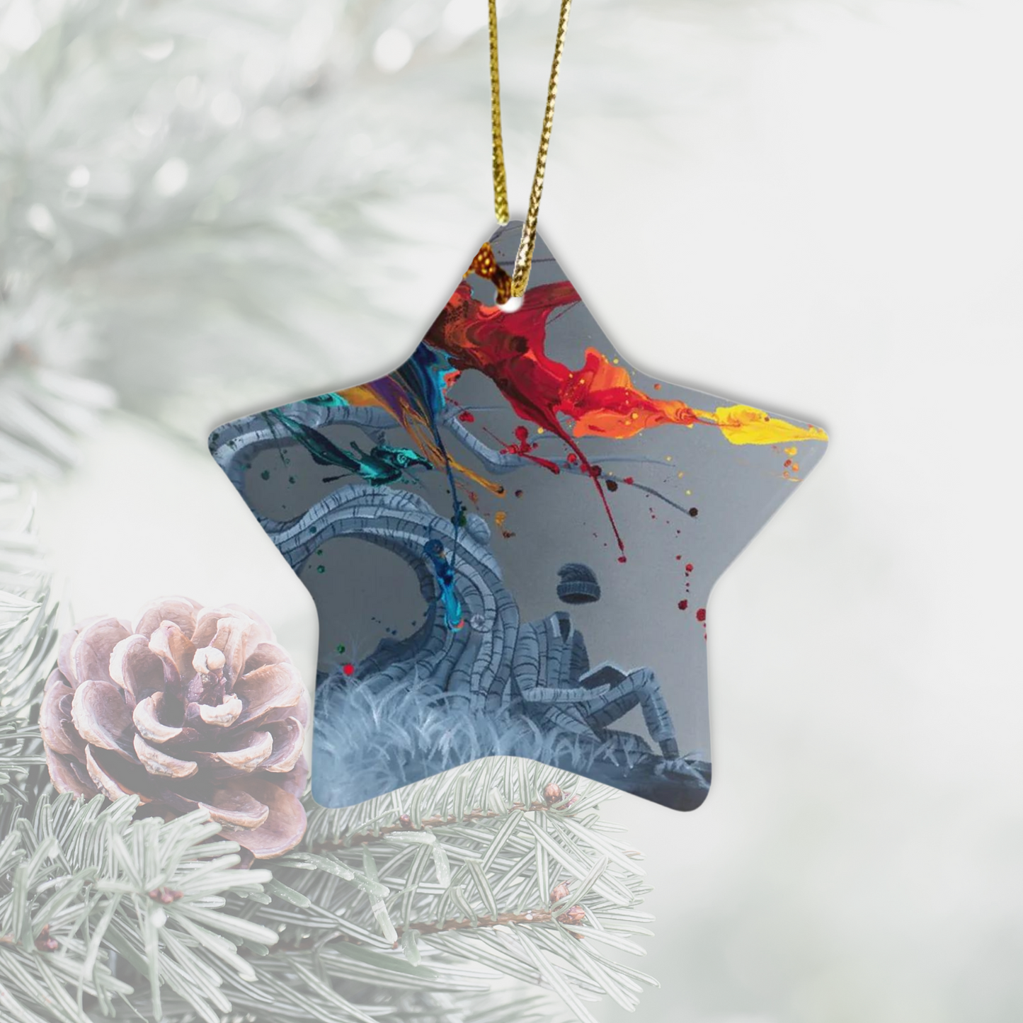 Rooted in Passion Kre8 Porcelain Holiday Ornaments