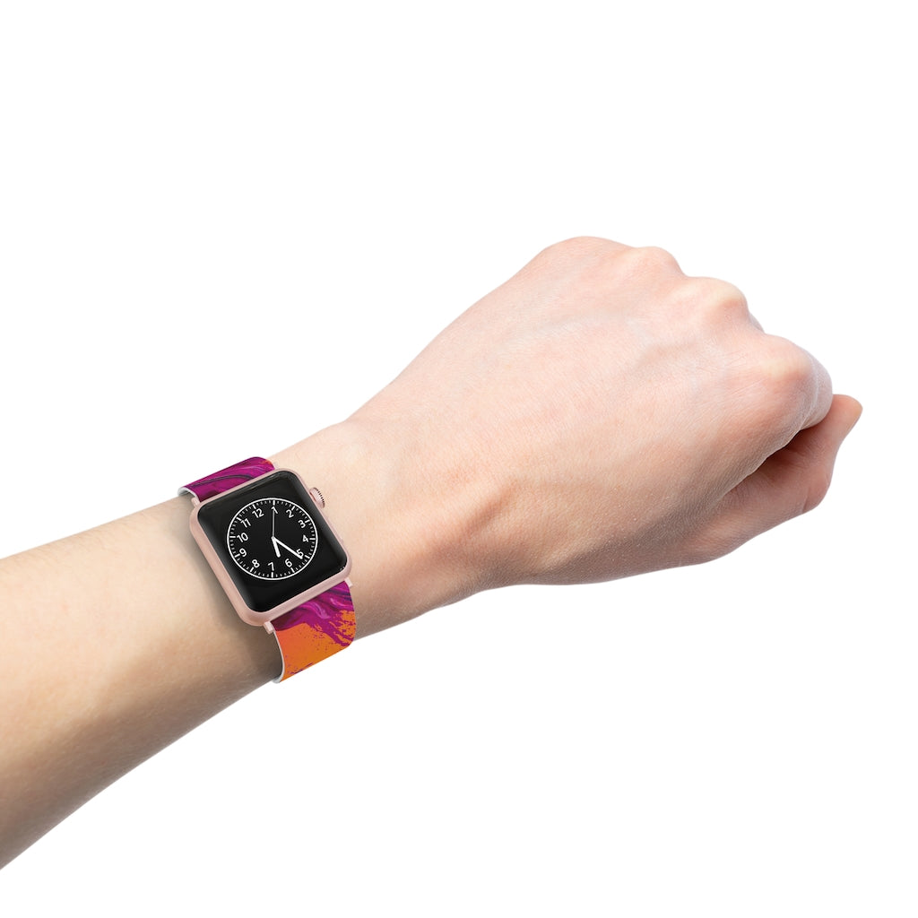 Rainbow Abstract Kre8 Watch Band for Apple Watch