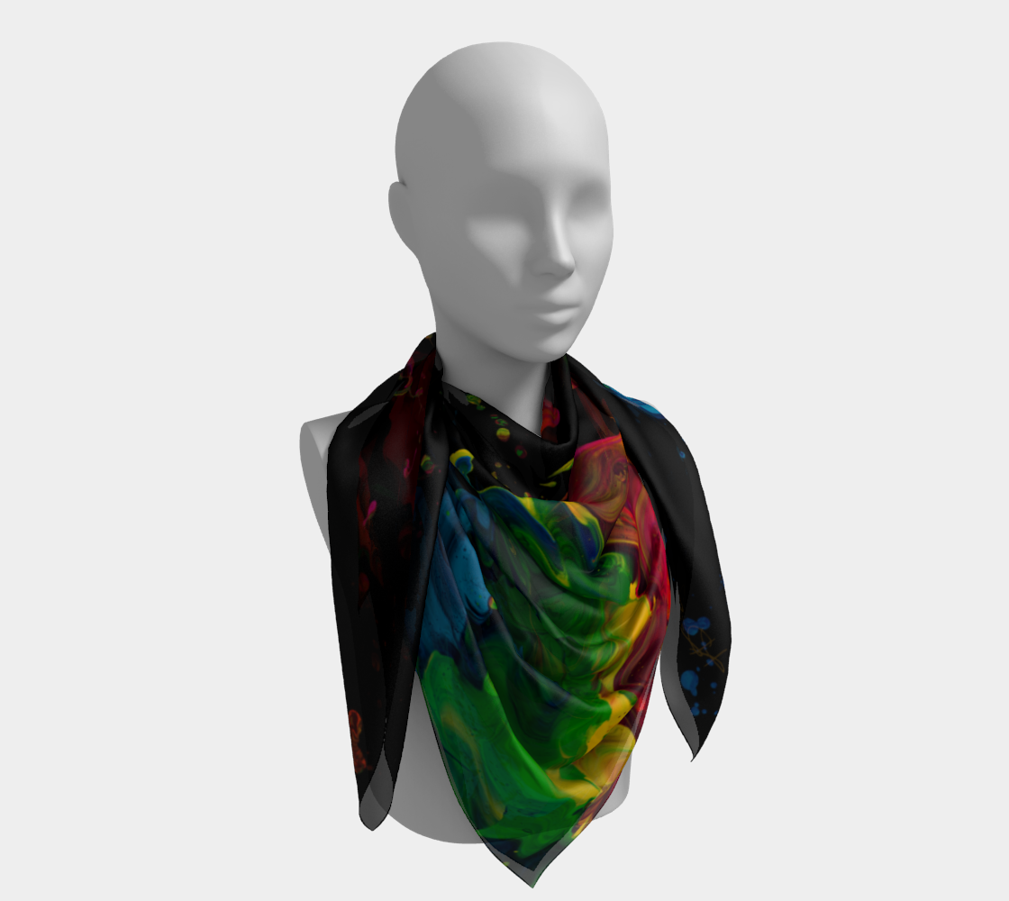 Abyss Kre8 Limited Edition Silk Habotai Scarves