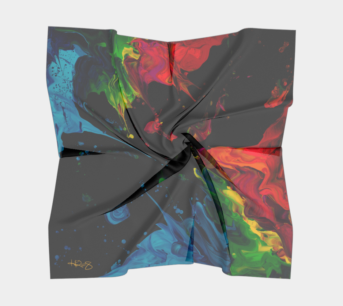 Abyss Kre8 Limited Edition Silk Habotai Scarves