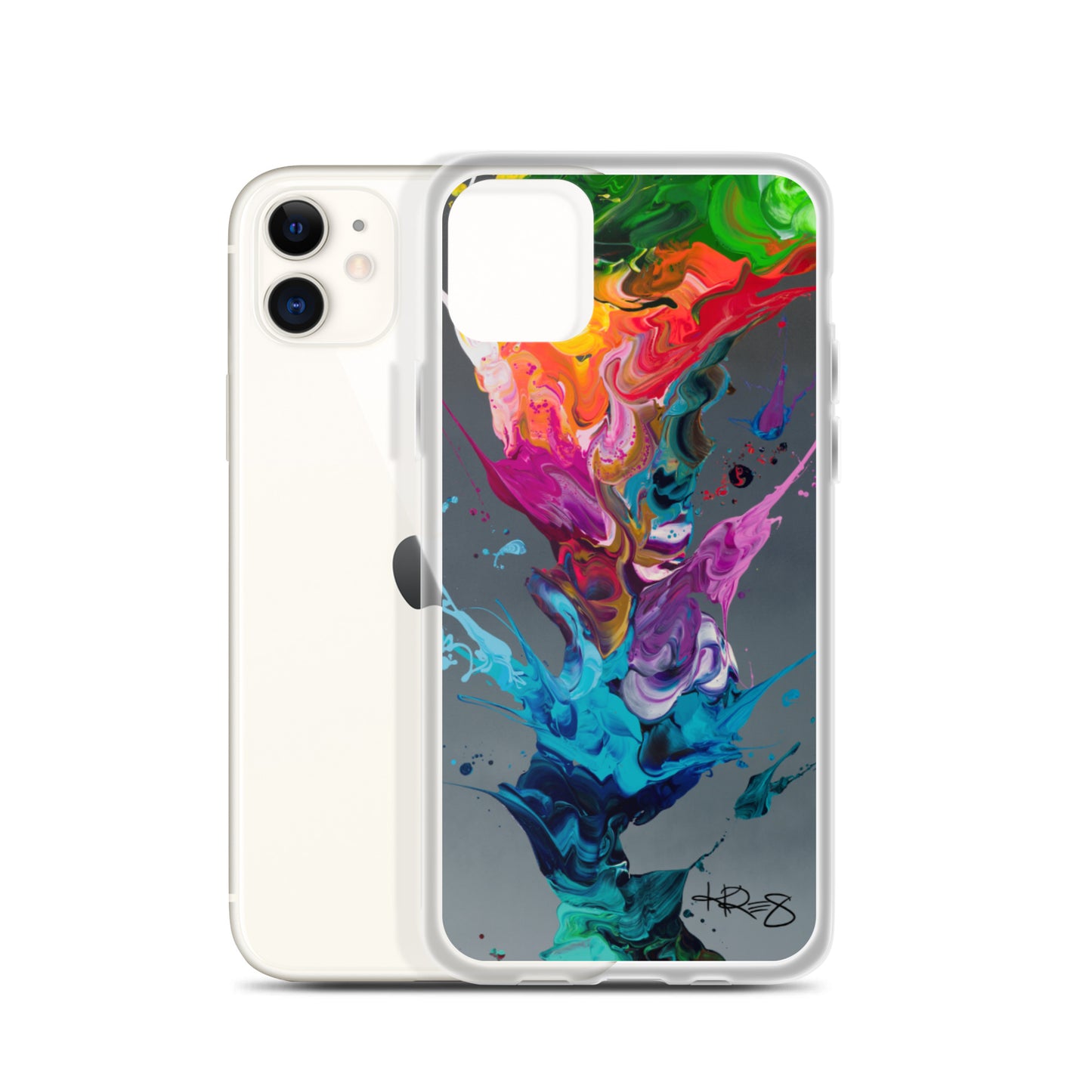 Classic Abstract Kre8 Apple iPhone Case