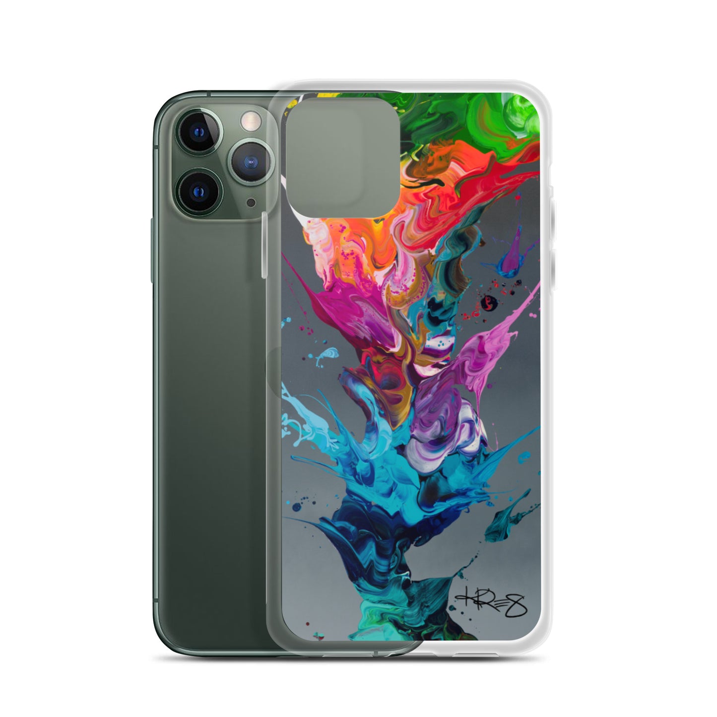 Classic Abstract Kre8 Apple iPhone Case