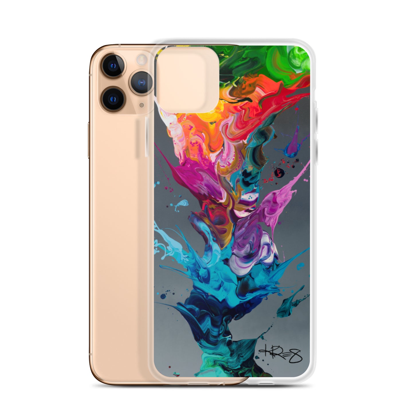 Classic Abstract Kre8 Apple iPhone Case