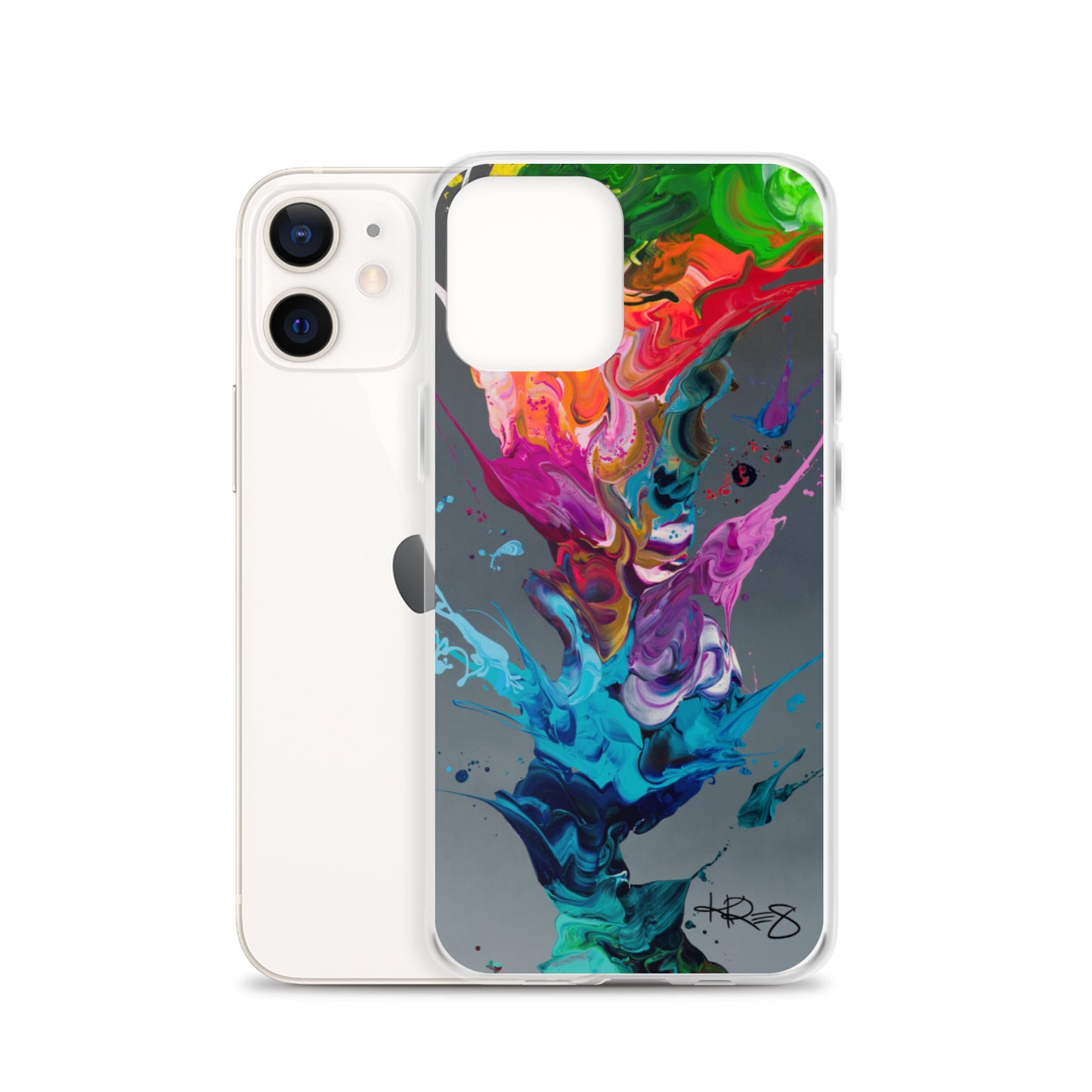 Classic Abstract Kre8 Apple iPhone Case