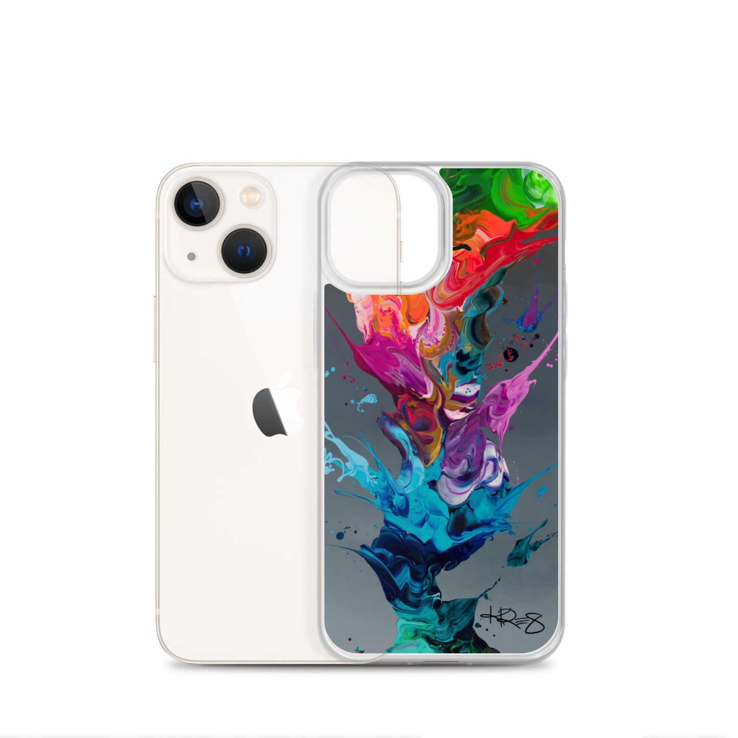 Classic Abstract Kre8 Apple iPhone Case