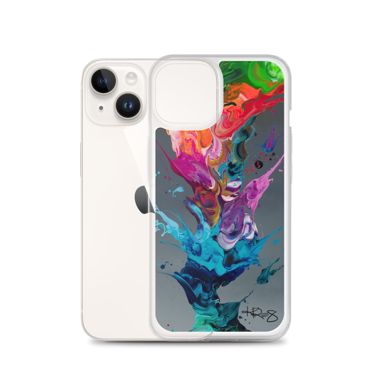 Classic Abstract Kre8 Apple iPhone Case