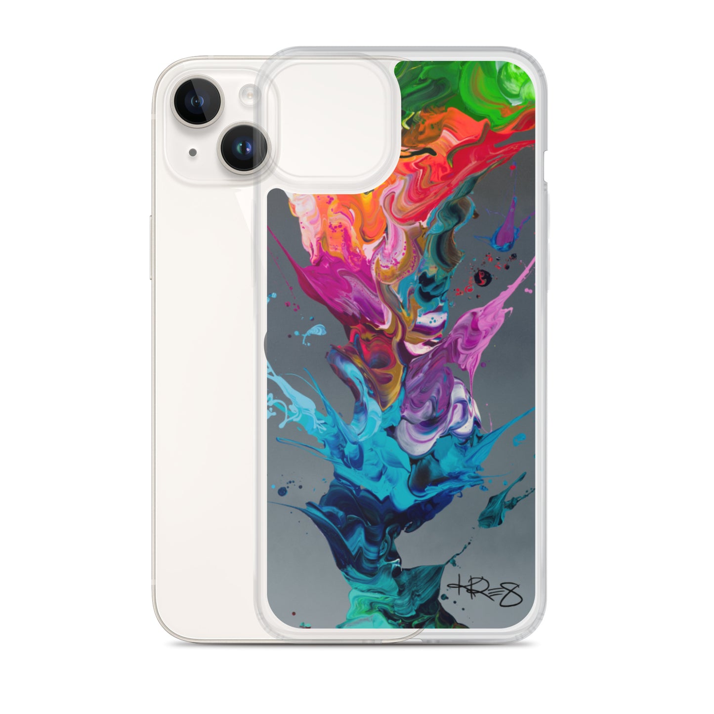 Classic Abstract Kre8 Apple iPhone Case