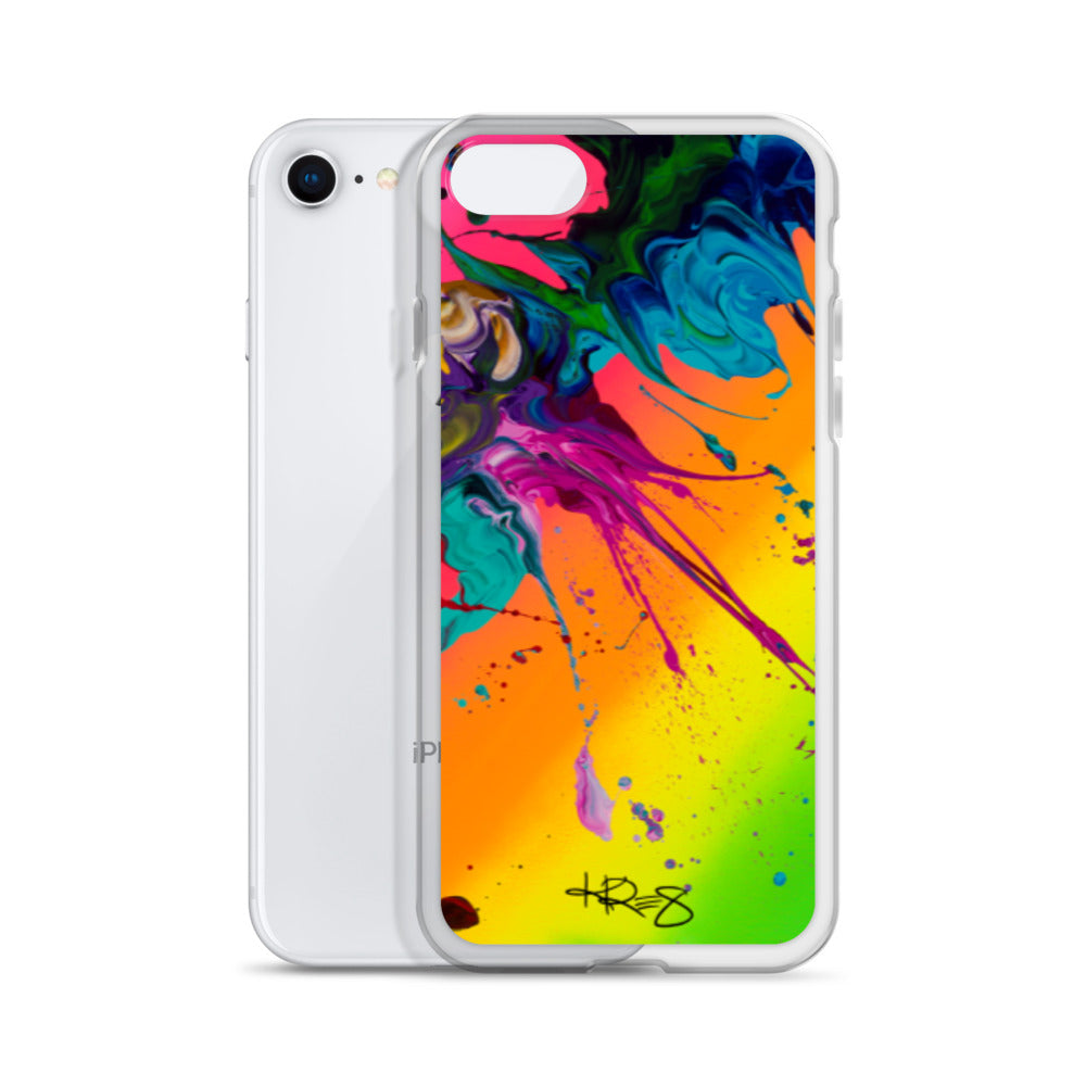 Eye Candy Abstract Kre8 Apple iPhone Case