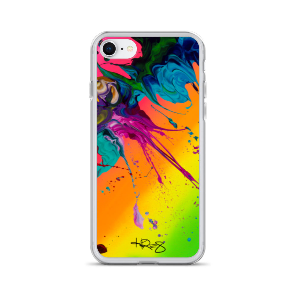 Eye Candy Abstract Kre8 Apple iPhone Case