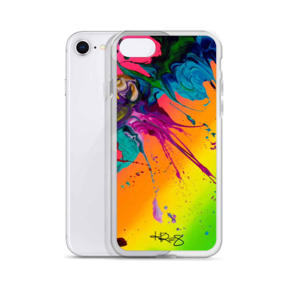 Eye Candy Abstract Kre8 Apple iPhone Case