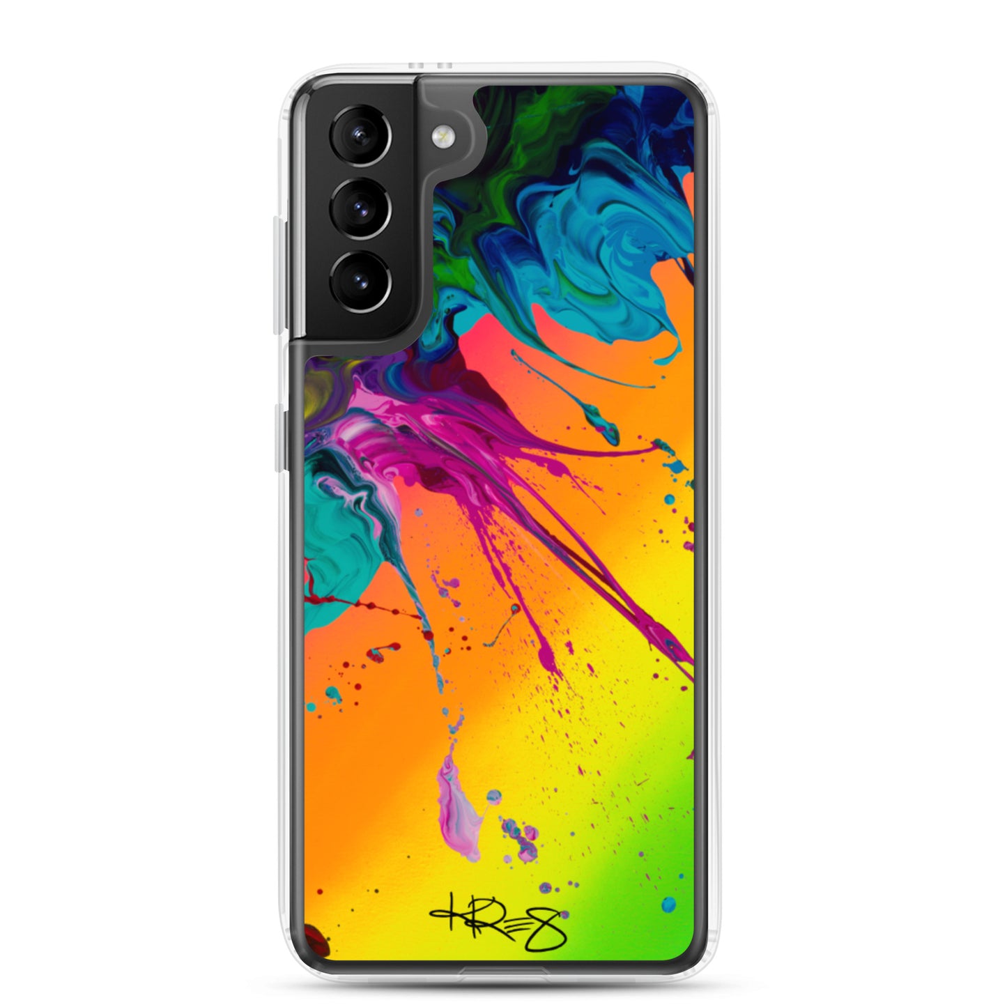 Eye Candy Abstract Kre8 Samsung Galaxy Phone Case