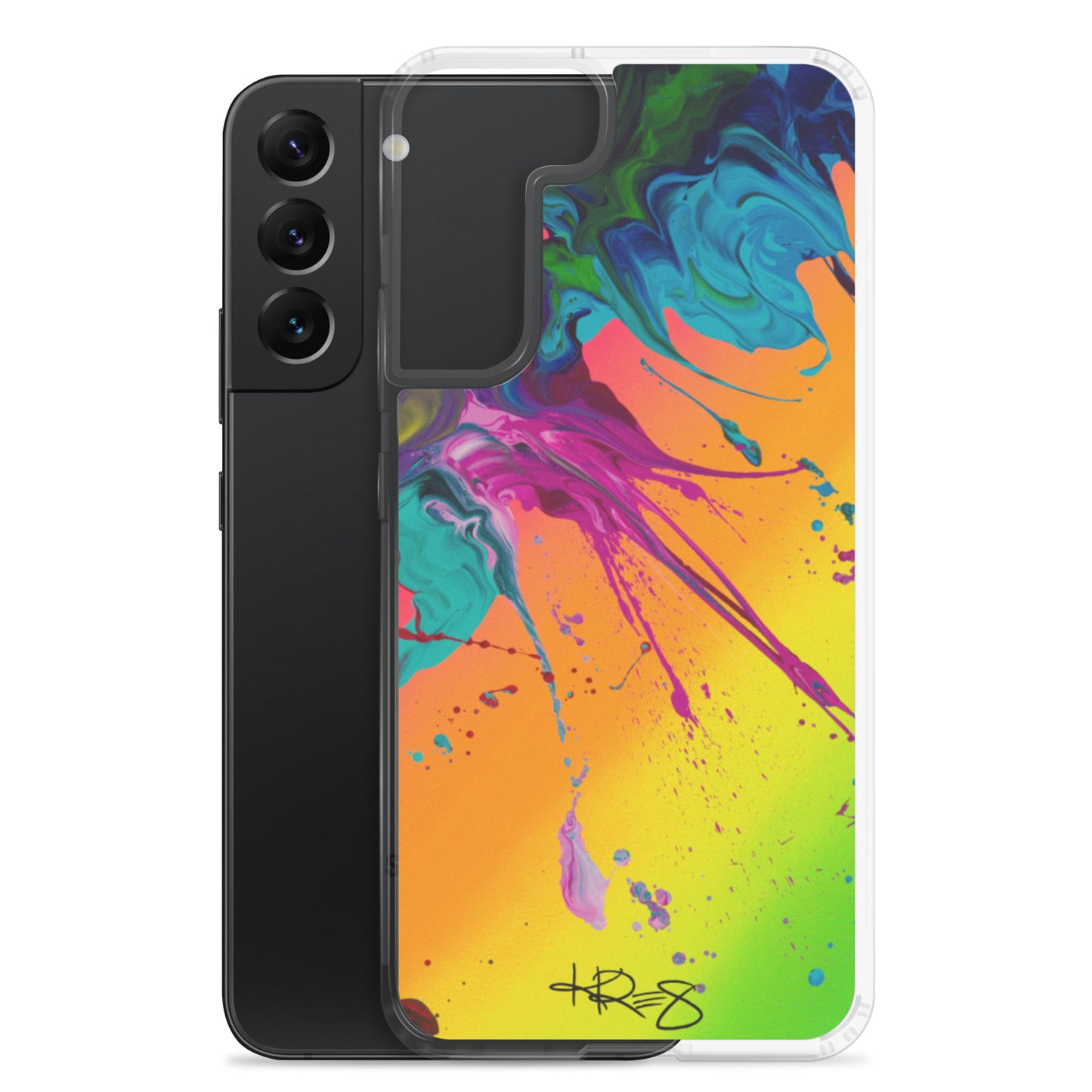 Eye Candy Abstract Kre8 Samsung Galaxy Phone Case